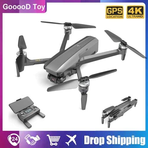 MJX Bugs B16 PRO RC Drone 3 Axis Gimbal Camera HD 4K GPS 5G WiFi Profissional Brushless Quadcopter drones dron Helicopter toys