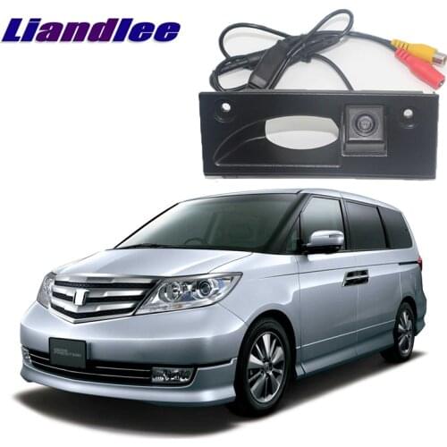 LiandLee Car Trunk Handle Rear View Reversing Parking Camera For Honda Elysion RR1-RR6 2004~2013