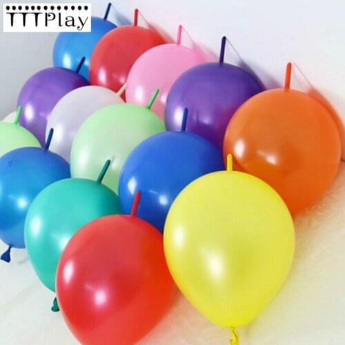 Best Quality 50pcs/lot 12" 3.2g Latex Tail Balloon Wedding Decoration Happy Birthday Party Globos Helium BK Needle Tail Balloons