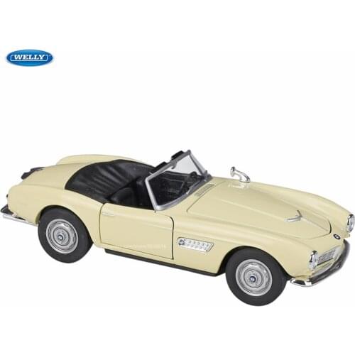 WELLY 1:24 BMW 507 Roadster simulation alloy car model crafts decoration collection toy tools gift