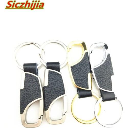 New fashion car keychain creative mens waist metal keychain for Geely Vision SC7 MK CK Cross Gleagle SC7 Englon SC3 SC5 SC6