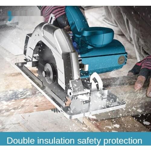 Electric circular saw 7 - 10inch household woodworking portable electric saw cutting machine table saw upside-down circular sa