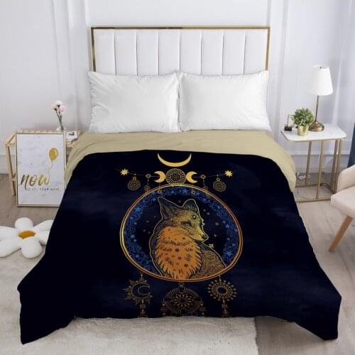 Dreamcatcher Duvet cover Quilt/Blanket/Comfortable Case Double King Bedding 140x200 240x220 200x200 for Home black
