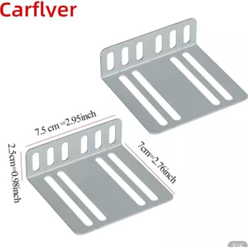 Frame 2 Din Car Radio MP5 Installation Kit Mounting Accessories Dvd Player Kit StereHolder Support 2 Bracket 4 Screws