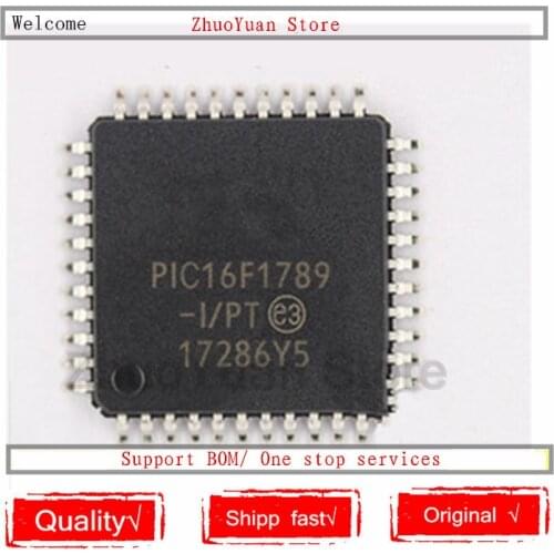1PCS/lot PIC16F1789-I/PT PIC16F1789 16F1789 TQFP44 New original IC Chip PIC16F1789-I