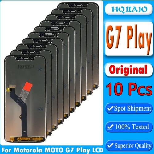 10 PCS LCD For Motorola MOTO G7 Play LCD Display Touch screen Digitizer Assembly For MOTO G7 Play LCD Screen