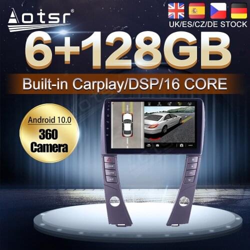 128G Android 10 For Lexus ES350 ES300 ES250 XV40 2006 - 2012 Car Auto Radio Multimedia Video Player Navigation Stereo Head Unit