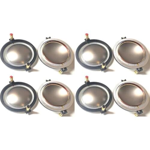 8pcs High quanlity CCAR Flat Wire Replacement Diaphragm D-BCMMD8 for B&C DE800, DE900, DE950, Driver 8ohm 74.4mm
