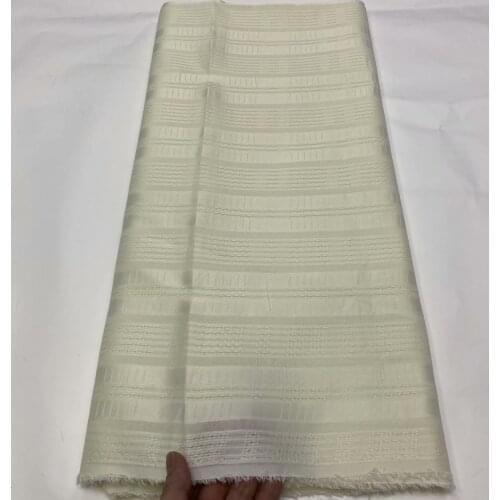 African atiku fabric for man 2021 hot sale cotton Nigerian atiku textile bazin riche fabric men fabric 5Yards