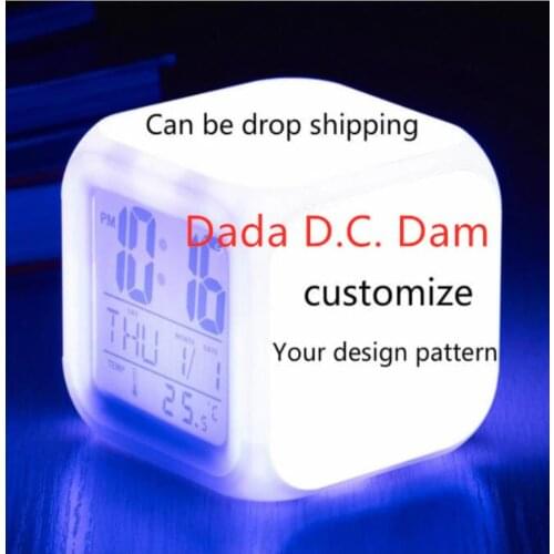 Big customer price of 000 pieces Digital Alarm Clocks Kids Bedroom Night Light Clocks