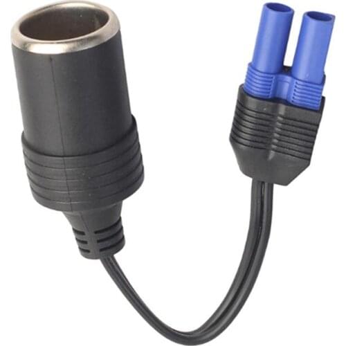 Ec5 Cigarette Lighter Socket Adaptor for Jump Starter 12V Mini Car Battery Booster Switch to/Turn Car Emergency Start