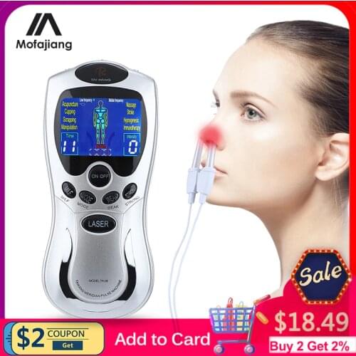TENS Body Massager Digital Acupuncture EMS Therapy Device Electric Pulse Massager Muscle Stimulator Pain Relief Physiotherapy