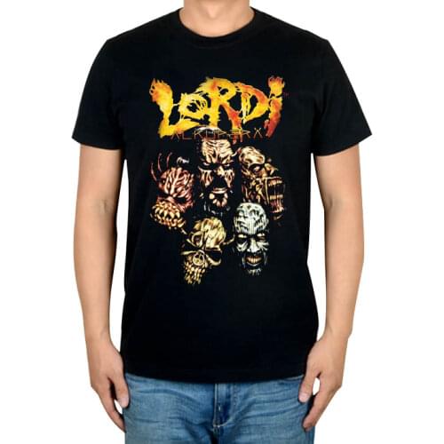 Summer Style Lordi Finland Rock band men women shirt punk death heavy black metal mma fitness XXXL skateboard 3D print Rockers