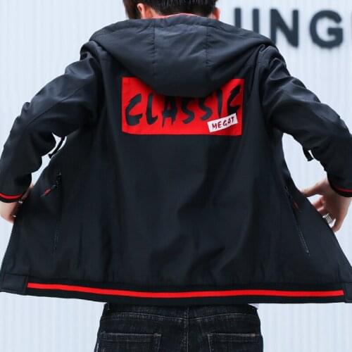 LUYZJZEN Hooded Jackets For Men