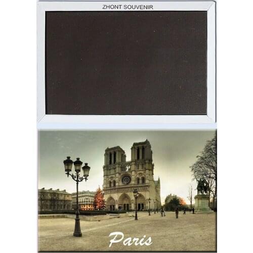 The_Cathedral_of_Notre-Dame_de_Paris Retro Fridge Magnets 22088,Quality Souvenirs for Tourist Attraction,Gift Store customized