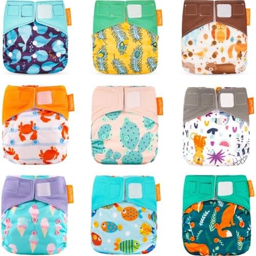 Trendy Toilet Training Diapering Cloth Diapers Baby Reusable Washable Diapers Potty Training Pants Newborn Panties Bragas Bebe