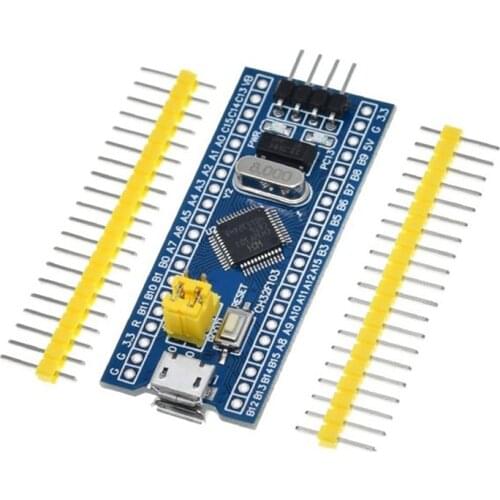 STM32F103C8T6 ARM STM32 Minimum System Development Board Module for CH32F103C8T6, Mirco-USB Interface