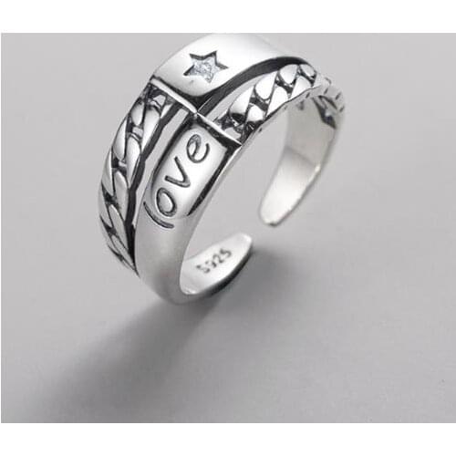 New Charming Star Finger Ring for Women Vintage Boho Knuckle Party Rings Gothic Punk Jewelry Gifts for Girls