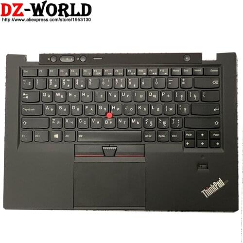 New Palmrest Upper Case With RU Russian Backlit Keyboard Touchpad for Lenovo Thinkpad X1 Carbon 1st Teclado C Cover 00HT023