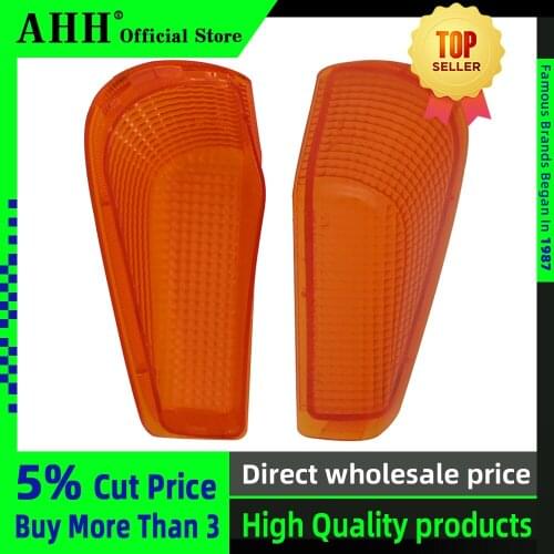 AHH 1 Pair Motorcycle Front Turn Signal Light Lens Cover For Kawasaki ZZR250