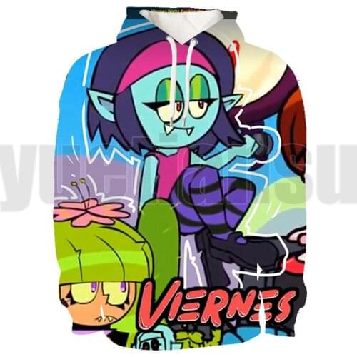 Hot Game Friday Night Funkin 3D Hoodies Fashion Fall Winer Suit Sportswear Hooded Hip Hop Punk Style streetwear teenagers Tops