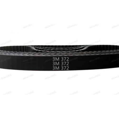 HTD 3M Timing belt C= 372 375 378 381 width 6/9/10/12/15mm Teeth 124 125 126 127 HTD3M synchronous 372-3M 375-3M 378-3M 381-3M