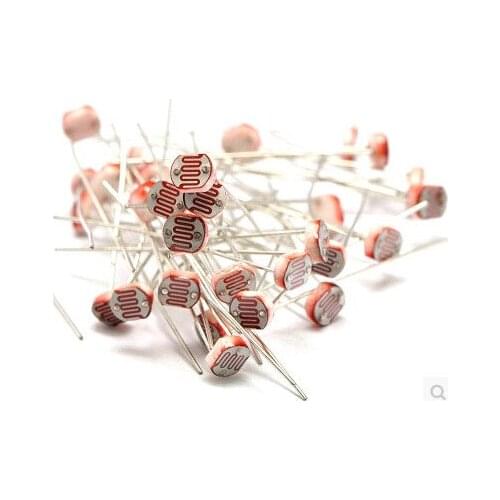 Resistors 10PCS/LOT 5528 photosensitive resistance/photoelectric switch element/photoelectric detecting element / 5 mm