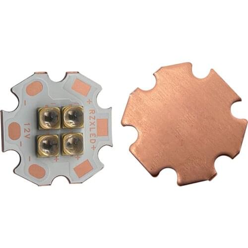 LED UVC 250nm 254nm 256nm 12w 12V With 20MM Star Copper Light Boards