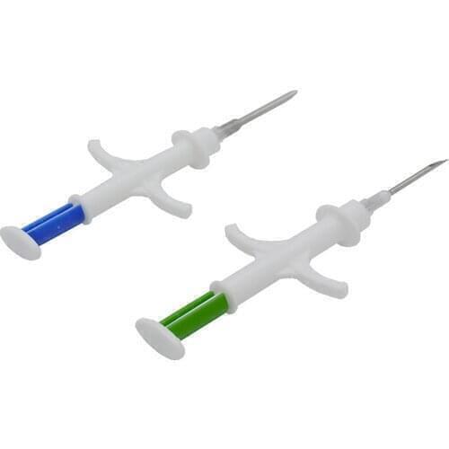 Usa e getta Iniezione Veterinaria rfid microchip siringa ISO 11784_785 FDX B 134.2 khz 1.25_7/1.4_8mm microchip per pesce cane