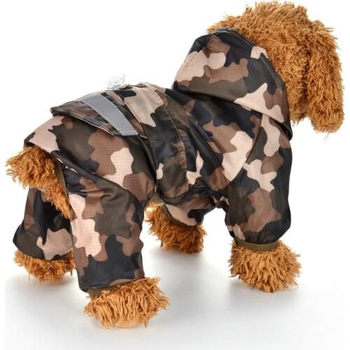 Wasserdicht Haustier Weste Kleidung Hundejacke Wintermantel Regenmantel S-2XL