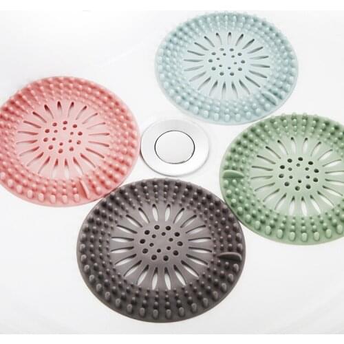 1pc Bathroom Hair Sink Sewer Filter Floor Drain Strainer Water Hair Stopper Bath Catcher Shower Cover Clog Bathroom Accessorie