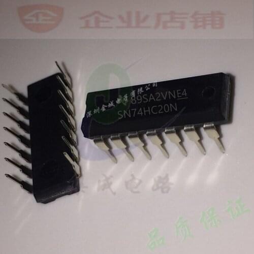 100% New&original SN74HC20N DIP14 4 74HC20N