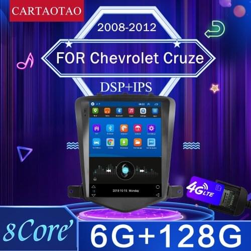 2 din android 10 Car Radio Multimedia Player WIFI Navigation For Chevrolet Cruze J300 2008-2012 radio Video GPS for Tesla Style