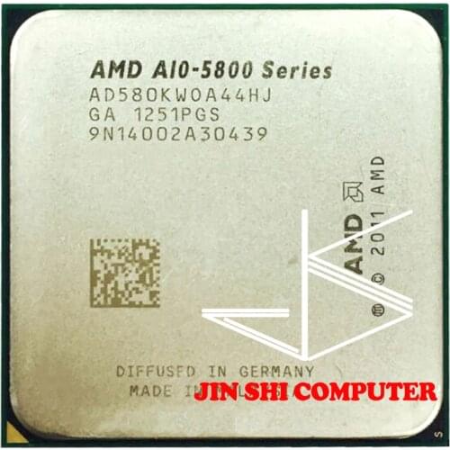 Free Shipping AMD A10-Series A10 5800K A10 5800 Quad-Core CPU Processor AD580KWOA44HJ / AD580BWOA44HJ Socket FM2