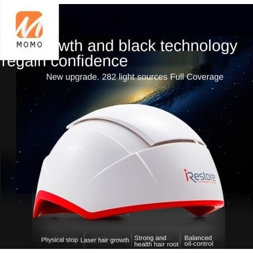 Laser Hair Generator Hair Growth Cap Helmet Anti-Hair Loss Bald Hair Growth Dense Hair Oil Removing Red Light Massage