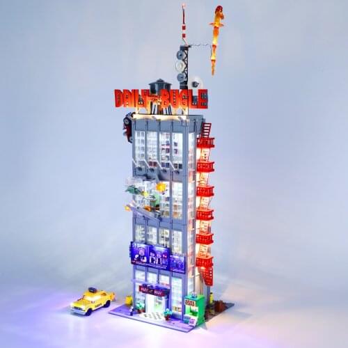 SuSenGo LED Light Kit For 76178 Daily Bugle, (Model Not Included)