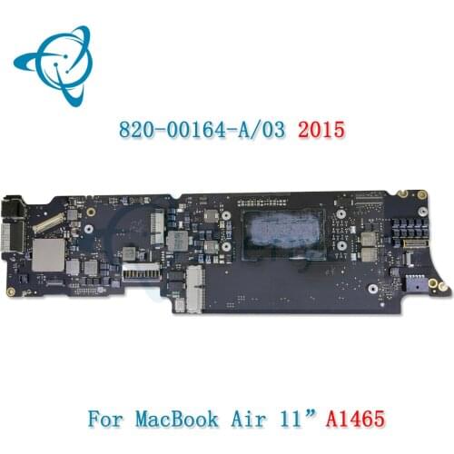 ShenYan 2015 year 820-00164-A A1465 logic board for macbook air 11.6 inches laptop motherboard EMC 2924 MJVM2LL/A 820-00164-03