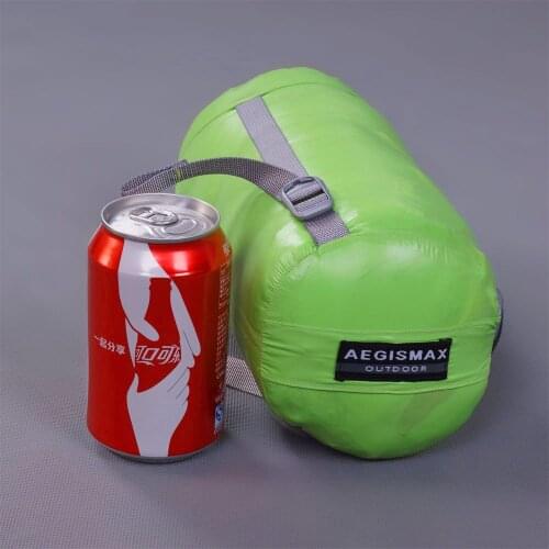 AEGISMAX MINI emergency sleeping bag Camping Ultralight Goose Down Sleeping Bag Down Sleeping Bag Mummy Sleeping Bags