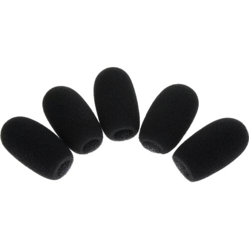 Pack of 5 Microphone Windscreen Foam Mic Cover for Conference Microphone