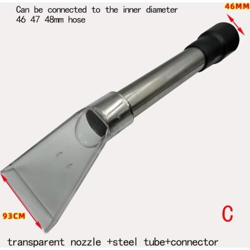 Carpet cleaner nozzles steam cleaner nozzle suction nozzle floor nozzle with adapter swivel head carpet cleaner parts