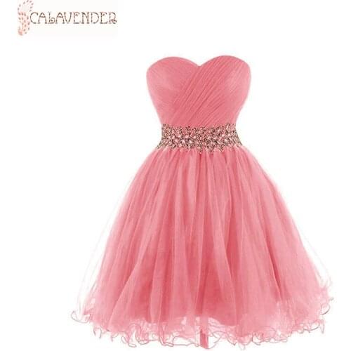 Coral Burgundy Country Bridesmaid Dresses Sweetheart with Piping Skirt Cheap Party Dresses Crystals Beaded Maid of Honor Dresses