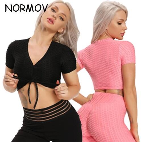 NORMOV 2021 New Breathable Womens Quick-Drying Running Vest Shock-Proof Fitness Underwear Yoga Bra Womens Seamless Sports Bra
