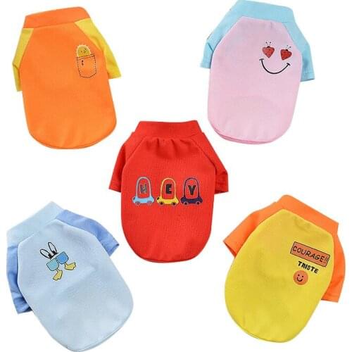 2021 New Pet Clothes Net Red Sweater Cute Dog Clothes Breathable Pet Clothes Spring And Summer Dog Clothes[Buy One Get One Free]