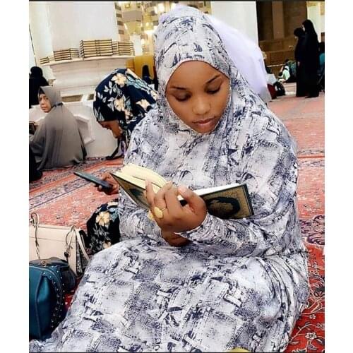 New Islam women Burqa Long Loose one piece of clothing that covers the whole body Saudi Arabia Prayer Female Hijab Muslim Dress