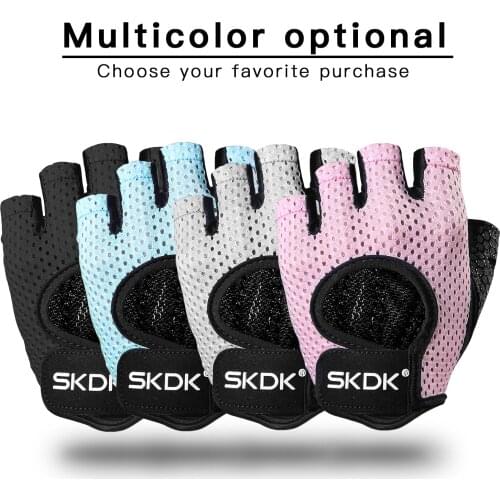 Fitness Gym Gloves Training Sports Half finger BodyBuilding Workout WeightLifting Gloves Crossfit For Men Women Cycling Yoga