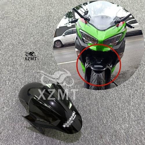 Motorcycle Front Fender Mudguard For KAWASAKI Ninja 400 EX-400 2018 2019 2020 2021 Motorbike Fairing Ninja 400 Splash Mudguard