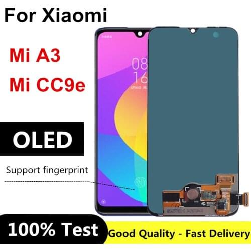 6.39" OLED For Xiaomi Mi A3 LCD MIA3 Touch Display Digitizer Assembly Replacement CC9E For Xiaomi Mi CC9e LCD lcd display