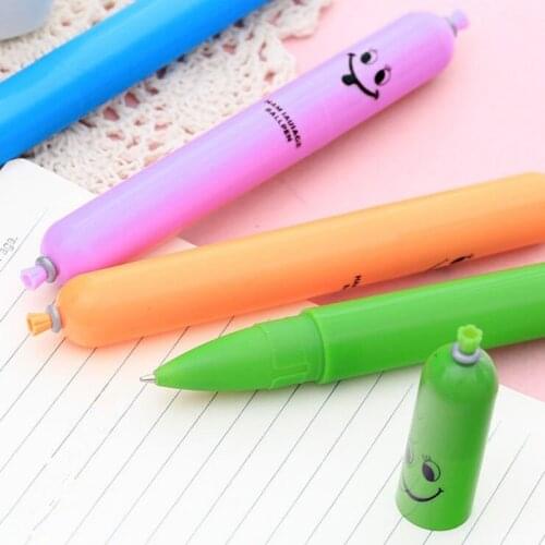 Cartoon Sausage Ballpoint Pen Kindergarten Children Students Award Gift Pens Birthday Party Favor Supplies Birthday Halloween