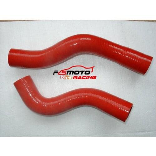 Fit For Toyota Landcruiser HZJ75/78/79 kit Silicone Coolant Hose Red/Blue