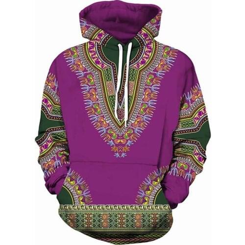 Spring Autumn New 3D Hoodies Sweatshirts Men Women 2020 African Dashiki Print Hooded Sweatshirt Men Hip Hop Hoodie Pullovers 5XL